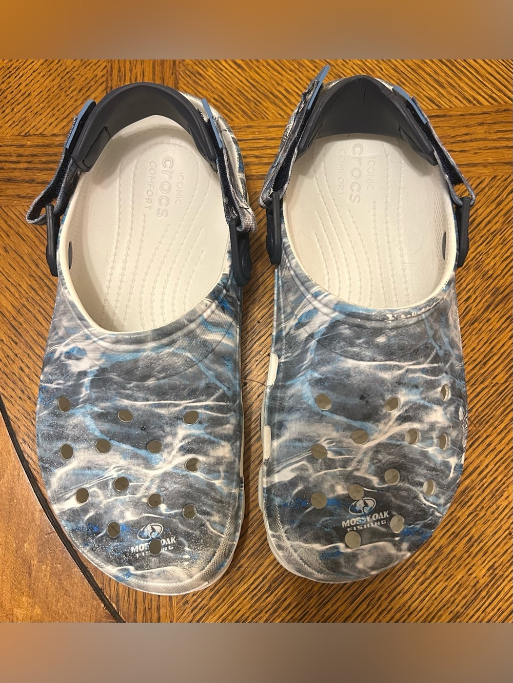 Crocs Classic All-Terrain Mossy Oak Elements Fishing Clogs